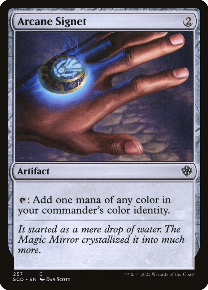 Arcane Signet (257) - Starter Commander Decks (SCD)