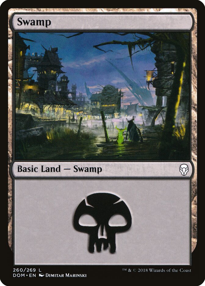 Swamp (260) - Dominaria (DOM)
