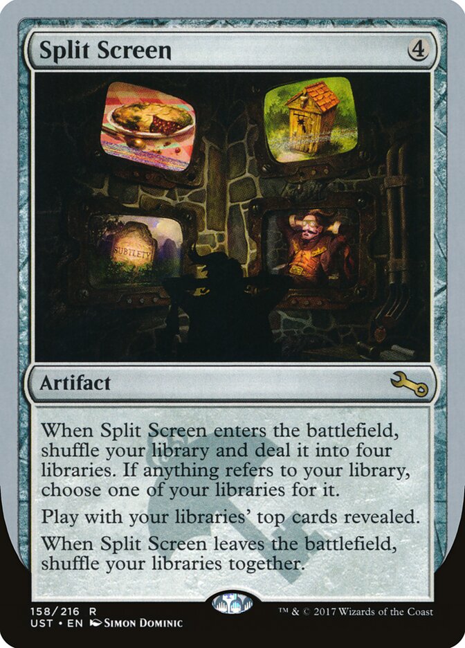 Split Screen (158) - Unstable (UST)