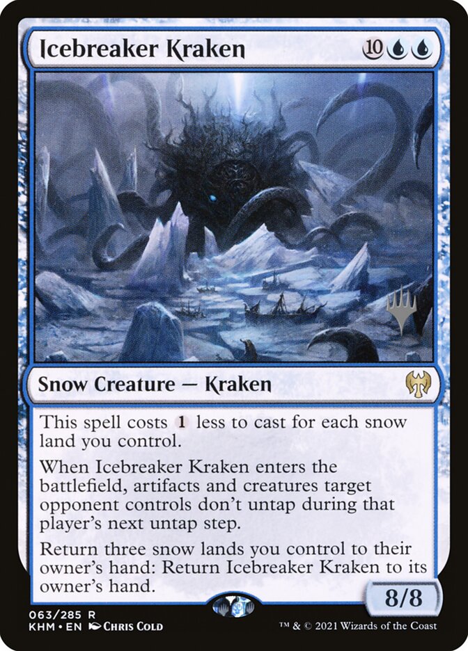 Icebreaker Kraken (63p) - Kaldheim Promos (PKHM)