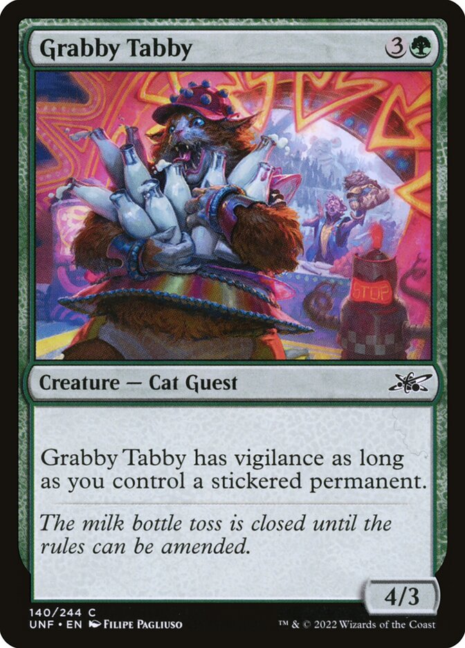 Grabby Tabby (140) - Unfinity (UNF)