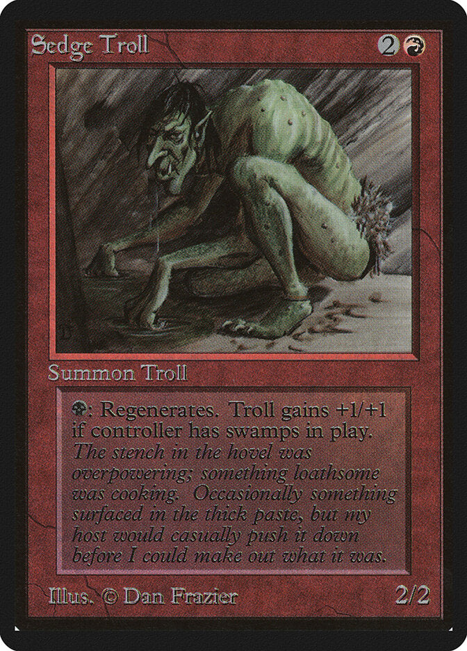 Sedge Troll (173) - Limited Edition Beta (LEB)