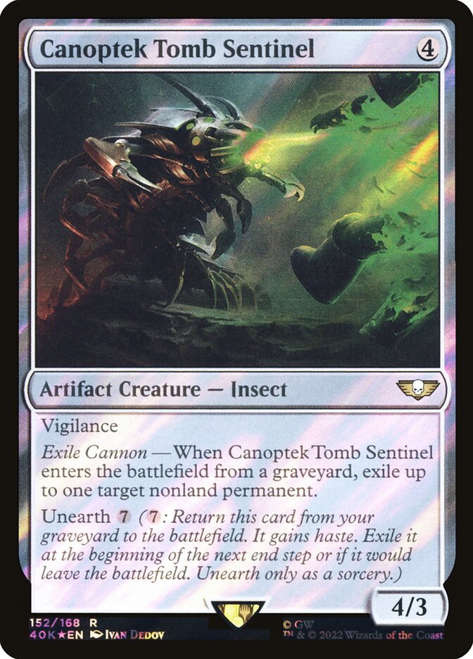 Canoptek Tomb Sentinel (152★) - Warhammer 40,000 Commander (40K)