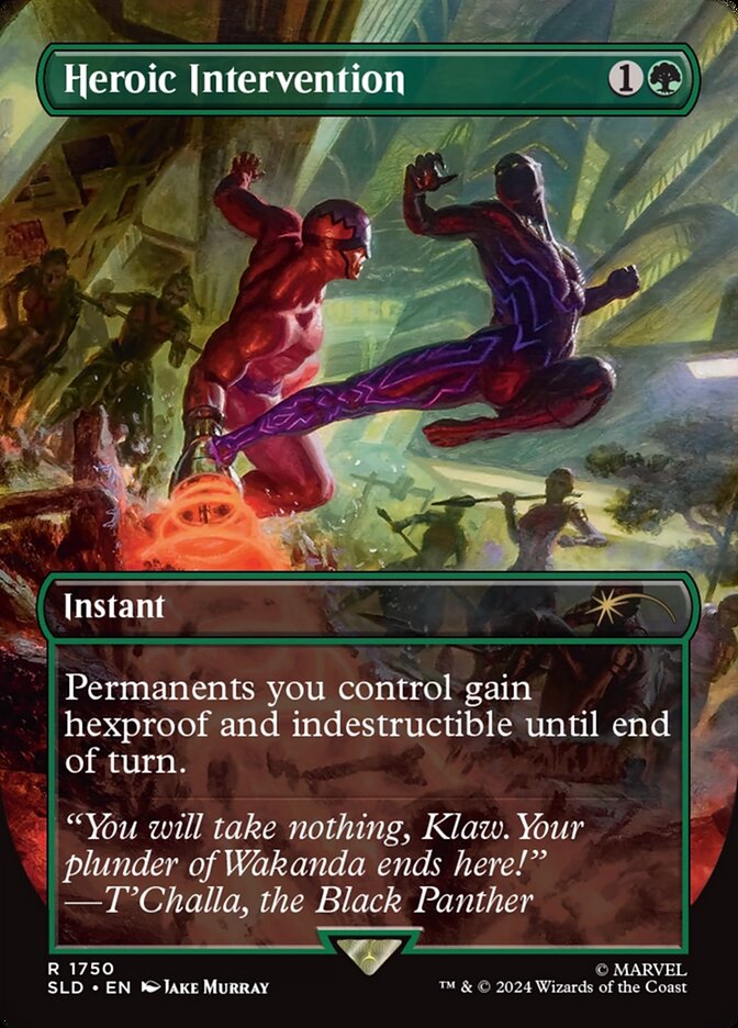 Heroic Intervention (1750) - Secret Lair Drop (SLD)
