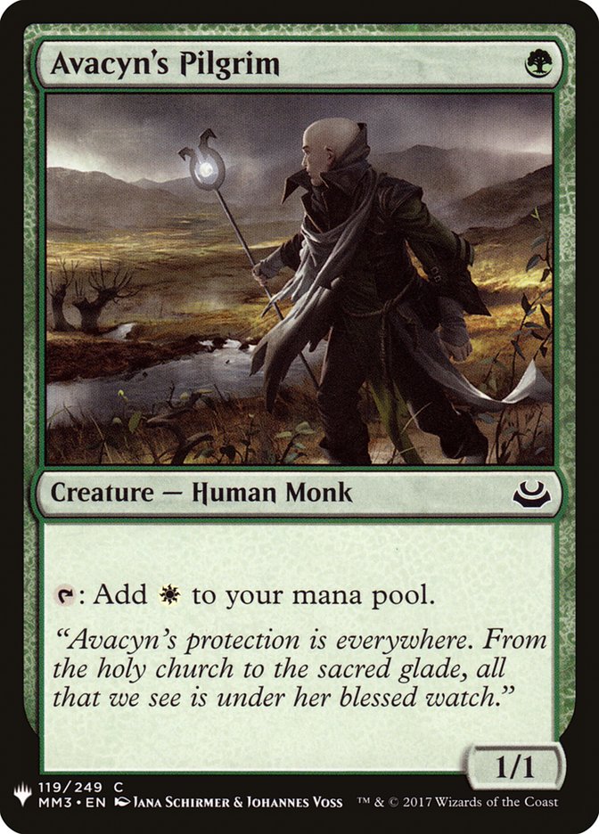 Avacyn's Pilgrim - The List (PLST)
