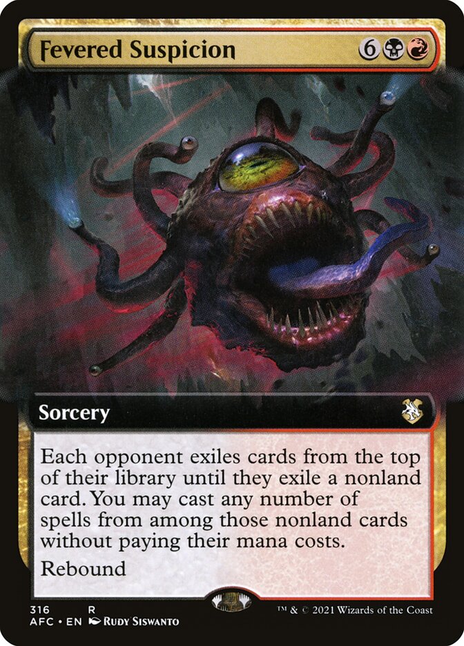 Fevered Suspicion (316) - Forgotten Realms Commander (AFC)