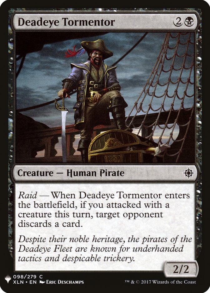 Deadeye Tormentor - The List (PLST)