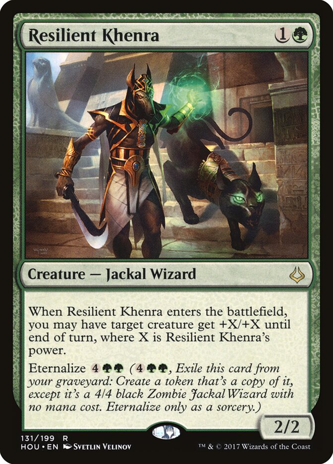 Resilient Khenra (131) - Hour of Devastation (HOU)