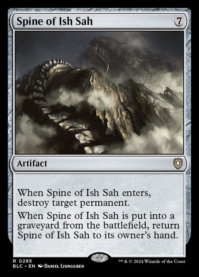 Spine of Ish Sah (285) - Bloomburrow Commander (BLC)