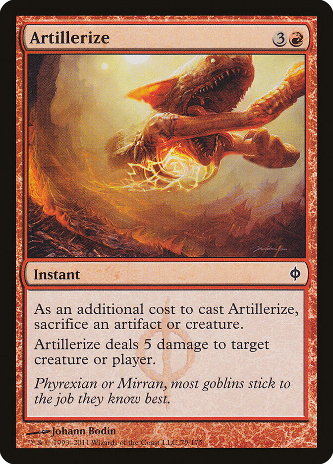 Artillerize (79) - New Phyrexia (NPH)