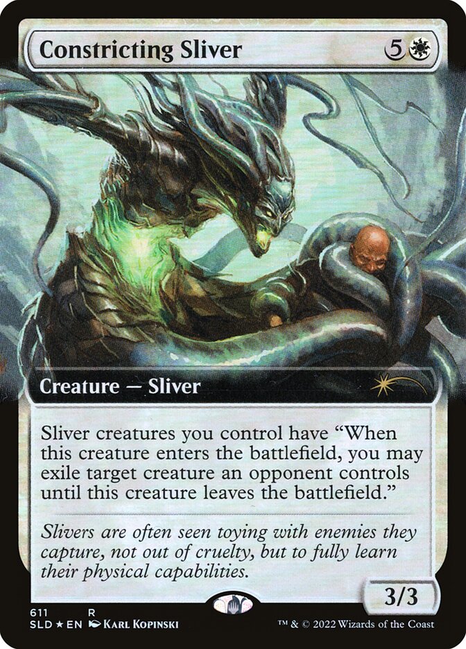 Constricting Sliver (611) - Secret Lair Drop (SLD)