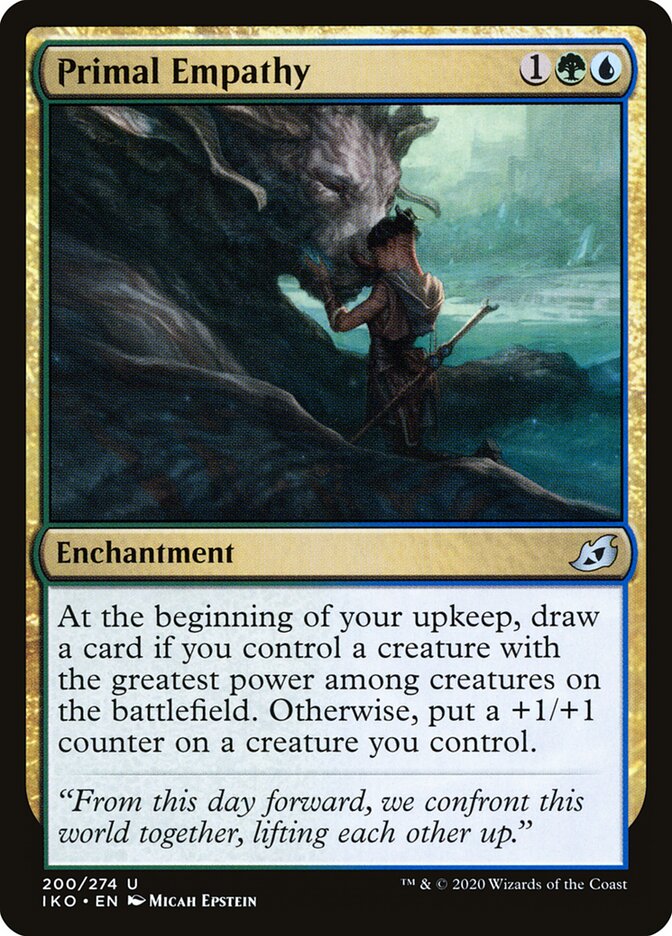 Primal Empathy (200) - Ikoria: Lair of Behemoths (IKO)