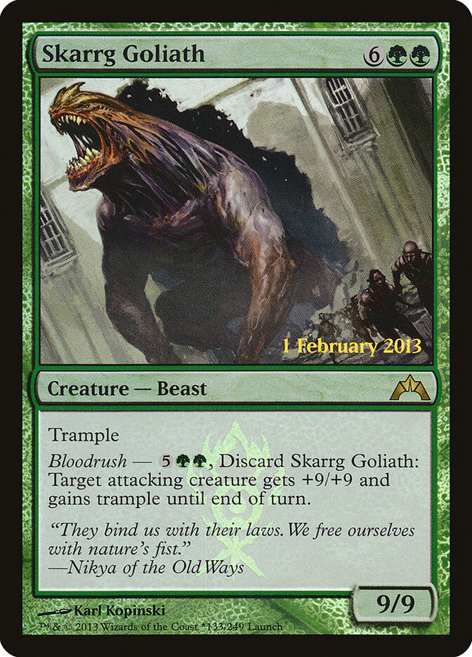 Skarrg Goliath (133★) - Gatecrash Promos (PGTC)