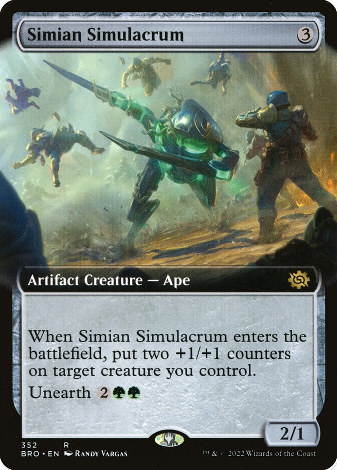 Simian Simulacrum (352) - The Brothers' War (BRO)
