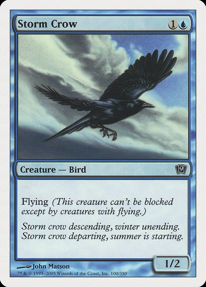 Storm Crow (100) - Ninth Edition (9ED)
