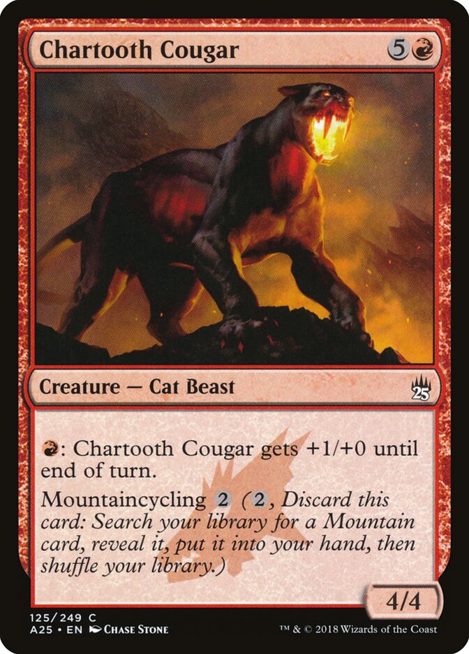 Chartooth Cougar (125) - Masters 25 (A25)
