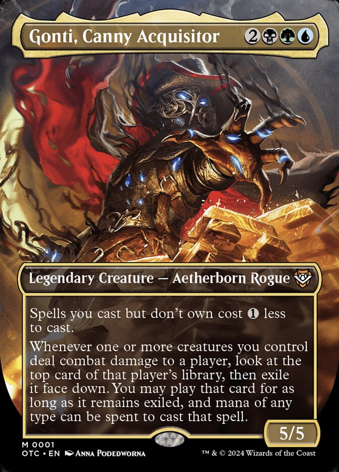 Gonti, Canny Acquisitor (1) - Outlaws of Thunder Junction Commander (OTC)