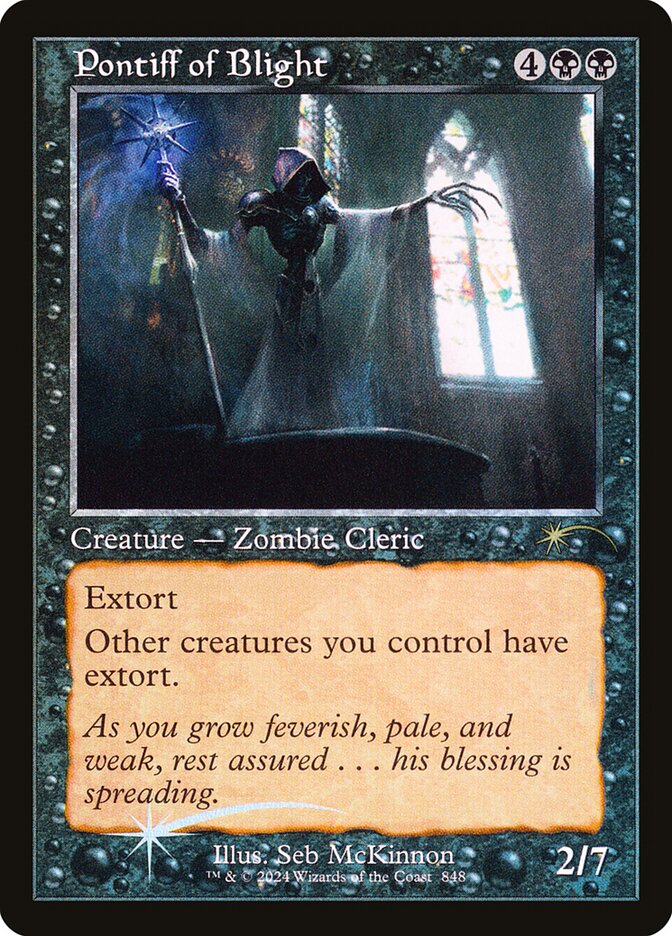 Pontiff of Blight (848) - Secret Lair Drop (SLD)