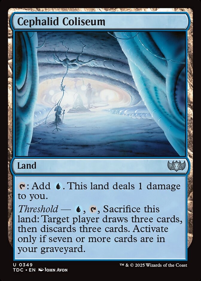 Cephalid Coliseum (349) - Tarkir: Dragonstorm Commander (TDC)