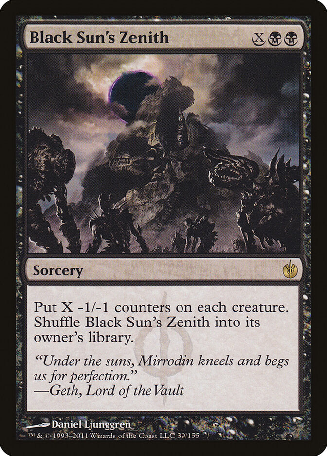 Black Sun's Zenith (39) - Mirrodin Besieged (MBS)