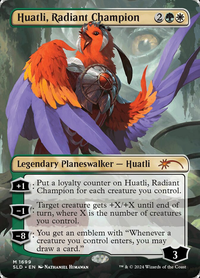 Huatli, Radiant Champion (1699) - Secret Lair Drop (SLD)