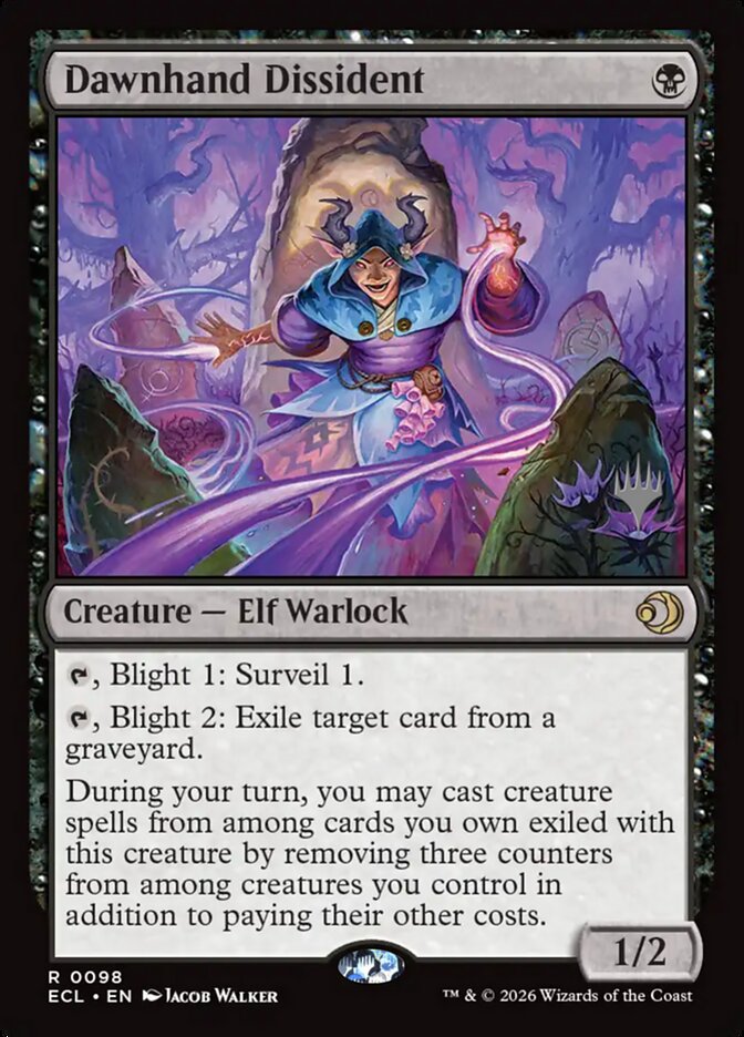 Dawnhand Dissident (98p) - Lorwyn Eclipsed Promos (PECL)