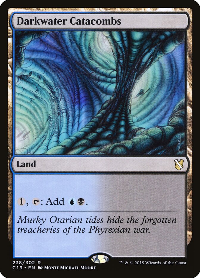 Darkwater Catacombs (238) - Commander 2019 (C19)