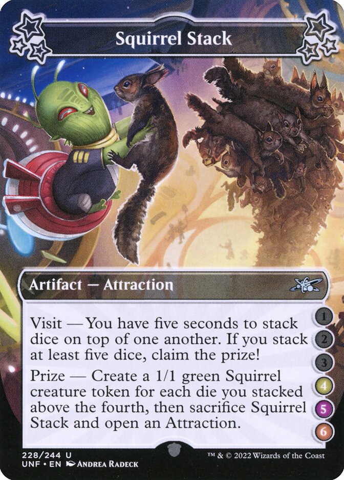 Squirrel Stack (228f) - Unfinity (UNF)
