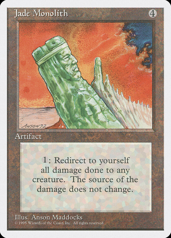 Jade Monolith (329) - Fourth Edition (4ED)