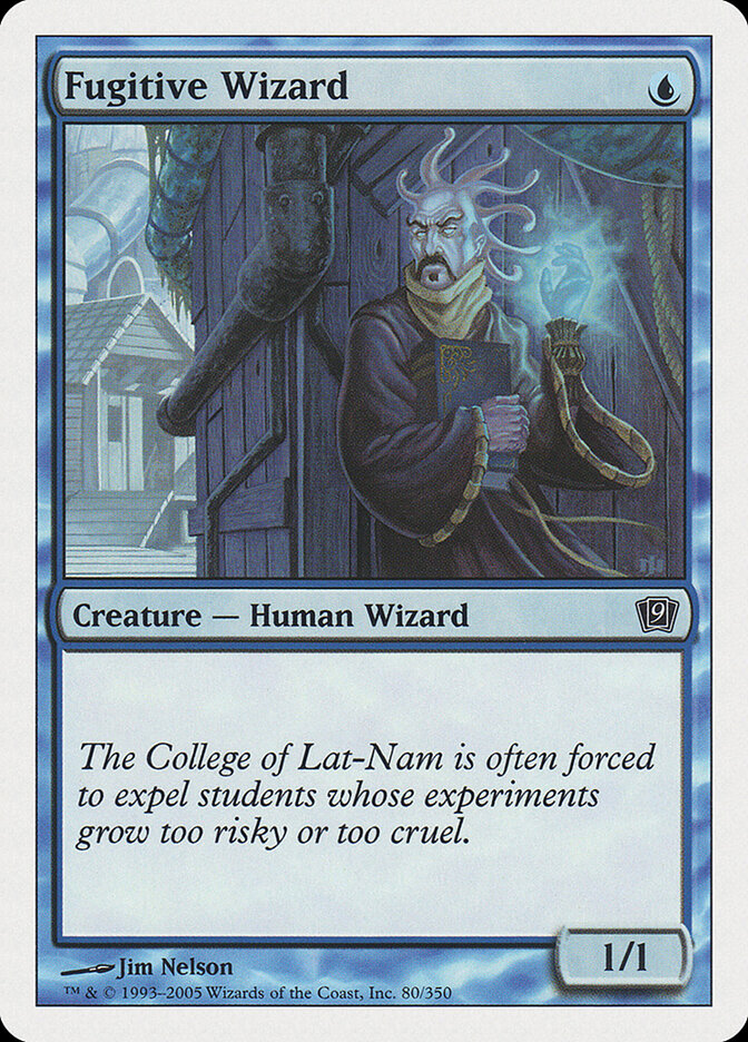 Fugitive Wizard (80) - Ninth Edition (9ED)