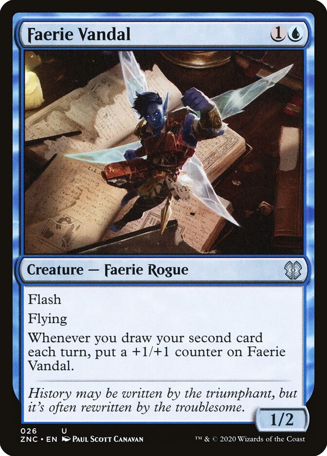 Faerie Vandal (26) - Zendikar Rising Commander (ZNC)
