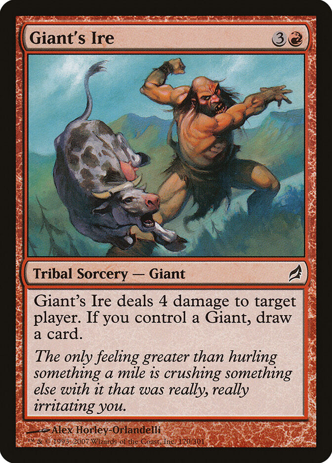 Giant's Ire (170) - Lorwyn (LRW)