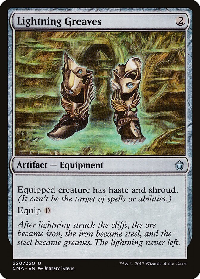 Lightning Greaves (220) - Commander Anthology (CMA)