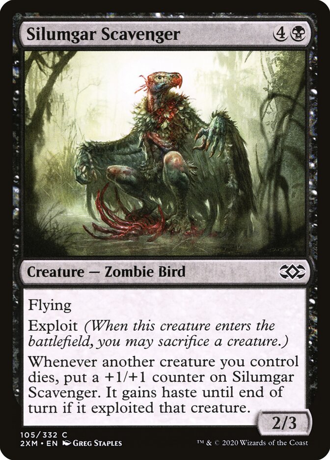 Silumgar Scavenger (105) - Double Masters (2XM)