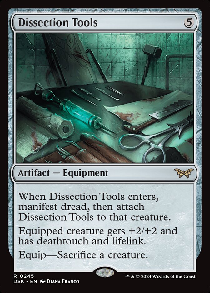 Dissection Tools (245) - Duskmourn: House of Horror (DSK)