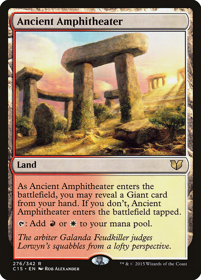 Ancient Amphitheater (276) - Commander 2015 (C15)