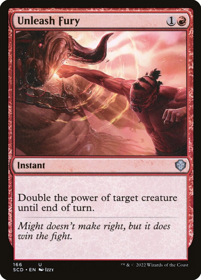 Unleash Fury (166) - Starter Commander Decks (SCD)