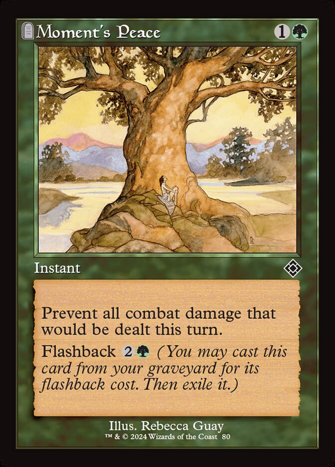 Moment's Peace (TD0-A80) - The List (PLST)
