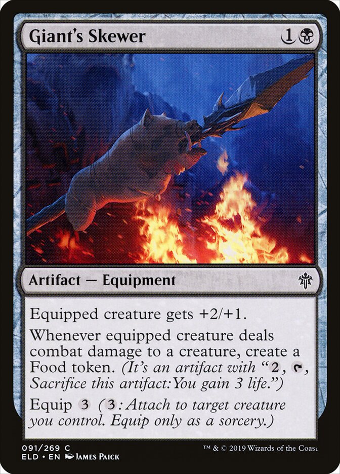 Giant's Skewer (91) - Throne of Eldraine (ELD)