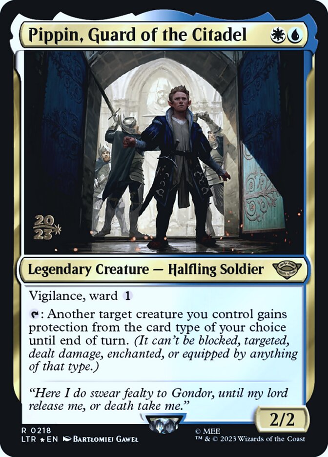 Pippin, Guard of the Citadel (218s) - Tales of Middle-earth Promos (PLTR)