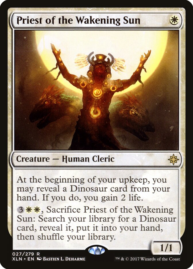 Priest of the Wakening Sun (27) - Ixalan (XLN)