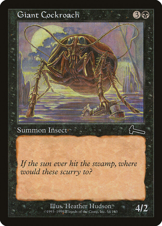 Giant Cockroach (54) - Urza's Legacy (ULG)