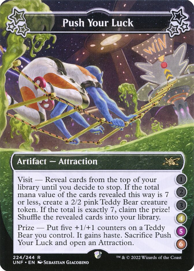Push Your Luck (224b) - Unfinity (UNF)