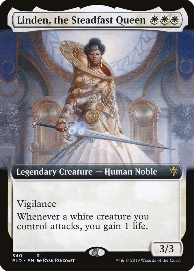 Linden, the Steadfast Queen (340) - Throne of Eldraine (ELD)