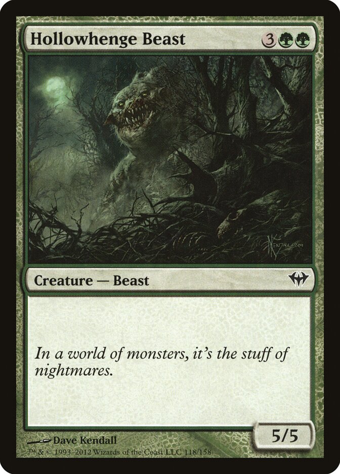 Hollowhenge Beast (118) - Dark Ascension (DKA)