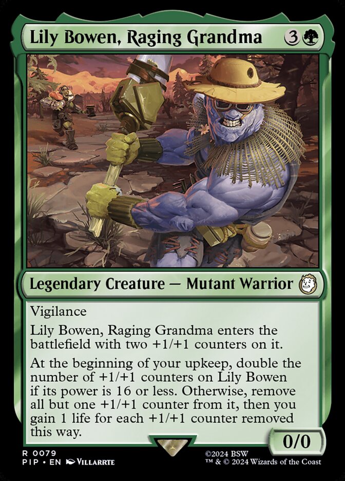 Lily Bowen, Raging Grandma (79) - Fallout (PIP)