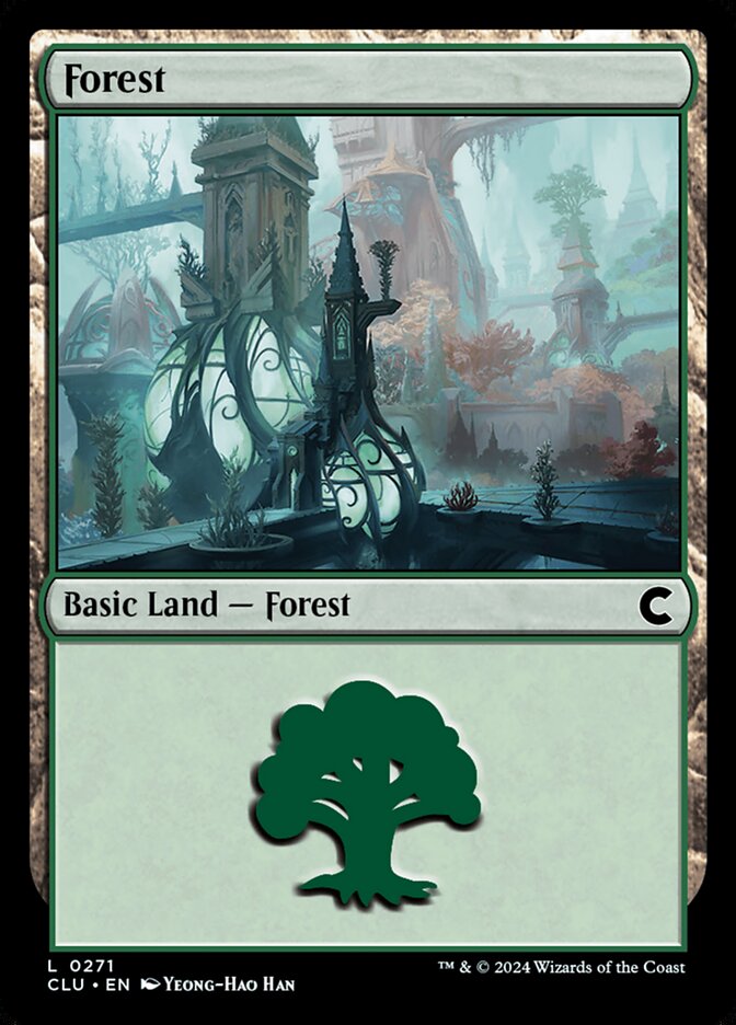 Forest (271) - Ravnica: Clue Edition (CLU)