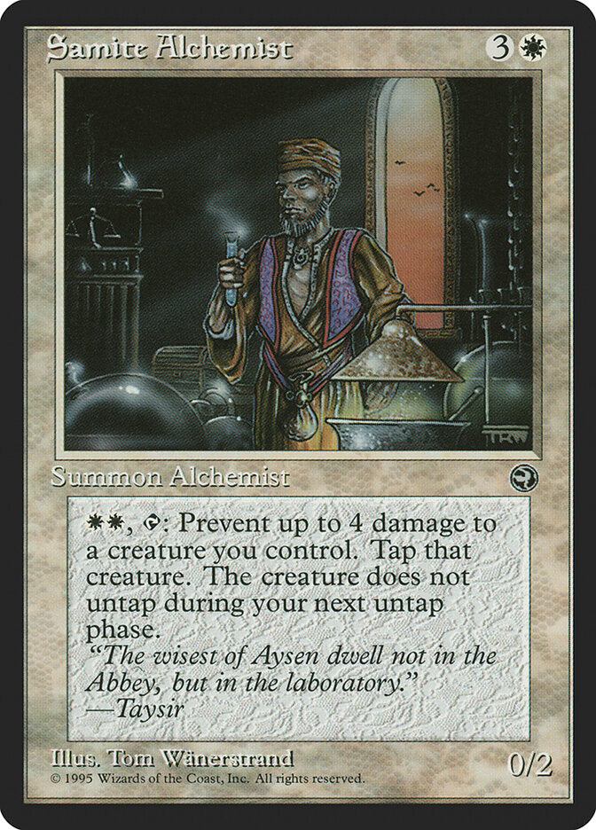 Samite Alchemist (13b) - Homelands (HML)