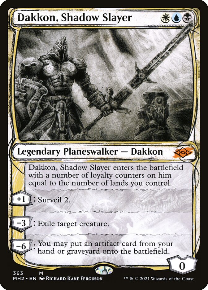 Dakkon, Shadow Slayer (363) - Modern Horizons 2 (MH2)