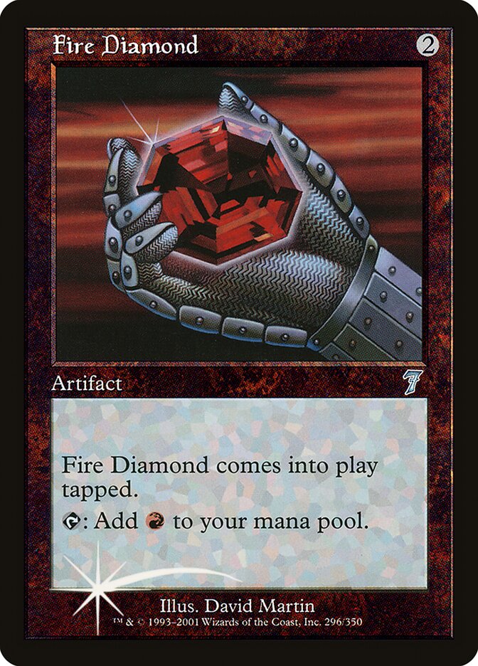 Fire Diamond (296) - Seventh Edition (7ED)
